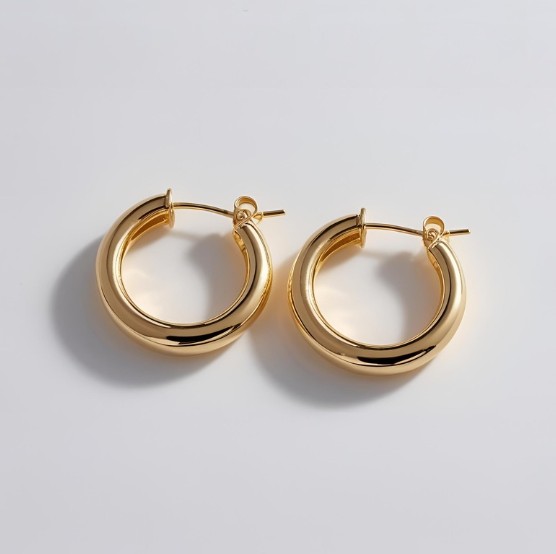 Orecchini Cerchio Oro 18K